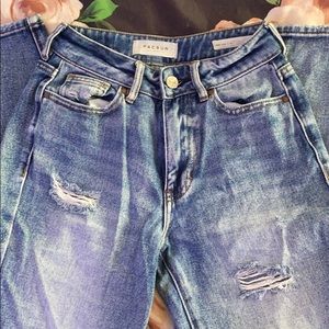 Pacsun Ripped Mom Jeans
